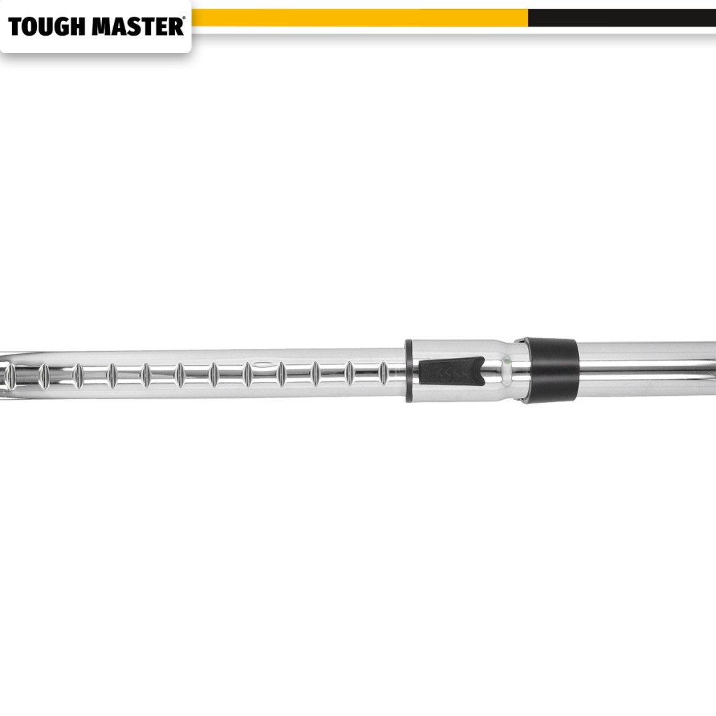 The Tough Master® TM-VC35P has a sturdy, adjustable-length pole.