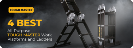 4 Best All-Purpose TOUGH MASTER Work Platforms and Ladders