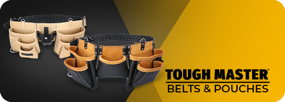 Buckle up: all-new TOUGH MASTER® Tool Belts