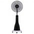 TOUGH MASTER® 16" indoor oscillating humidifier mist pedestal fan adjustable black & white