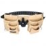 TOUGH MASTER® Suede Tool Pouch Belt Apron Multi Pocket with 2 Hammer Loops & Tape Holder - 1.6 Metres (TM-154SP)