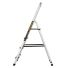 TOUGH MASTER 3 Step Ladder Folding Aluminium with 150kg Max Load, EN131 Safety Standard | ML-404X