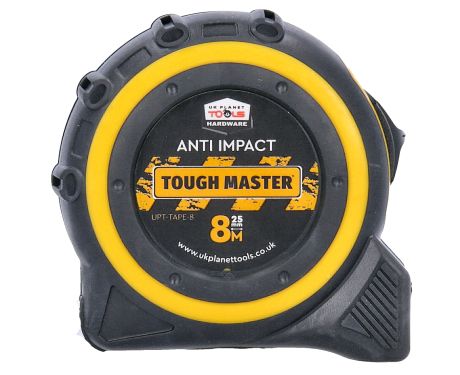  TOUGH MASTER 8m Tape Measure anti impact metric / imperial 