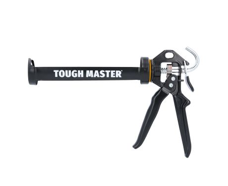 TOUGH MASTER® Caulking Gun Rotating Frame Adhesive Application Gun Sealant Gun with Comfort Grip & 20:1 Thrust Ratio - 310 Millilitres (TM-CG233M)