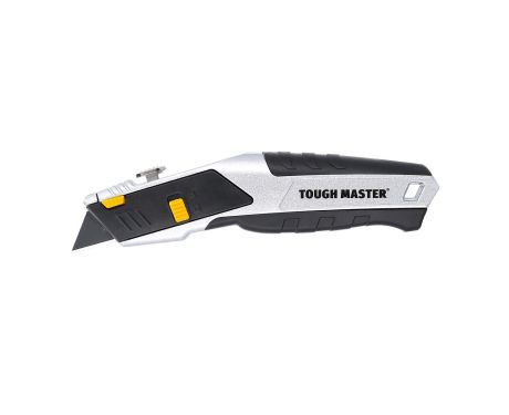 TOUGH MASTER® Utility Knife retractable auto load with 4 blades (TM-UTK194A)