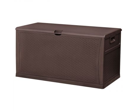 TOUGH MASTER® 460L Large Outdoor Storage Box: Plastic Chest Trunk Cushions Tools Container