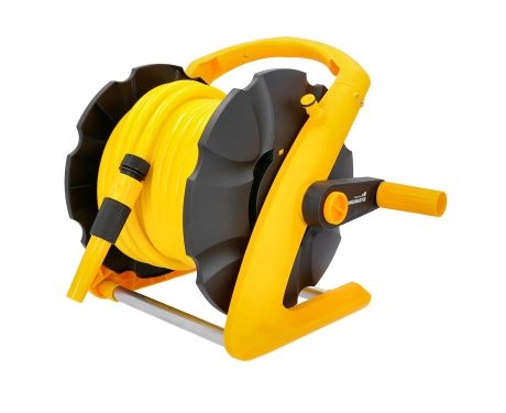 TOUGH MASTER® Hose Pipe Reel wall mounted portable has 20m hose, lightweight