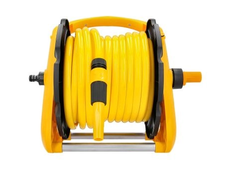 TOUGH MASTER® Hose Pipe Reel wall mounted portable has 20m hose, lightweight