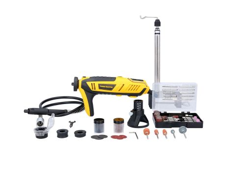 TOUGH MASTER® Rotary Tool Kit Multi Tool 127 accessories 200W (TM-RT200DE)