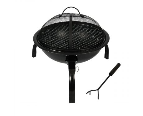 TOUGH MASTER Portable Fire Pit BBQ Grill 17