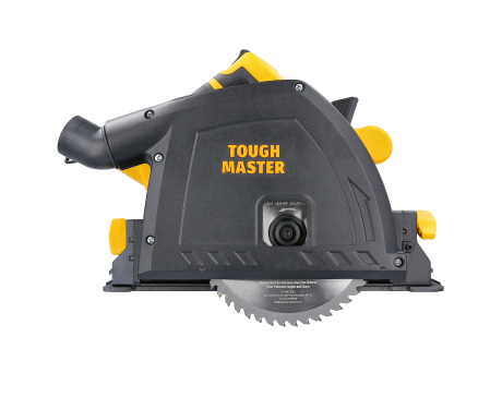 TOUGH MASTER® Plunge Track Saw Corded Saw for Wood with 165mm 48T Disc - 1400 Watts (TM-PTS165)