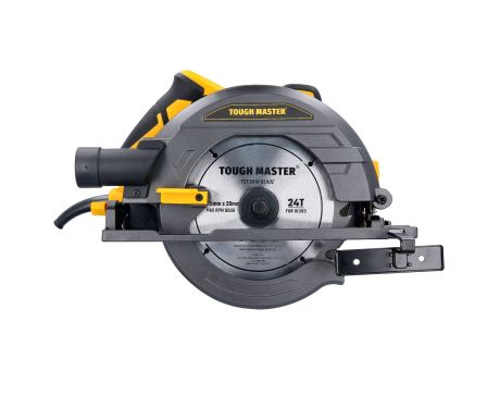 TOUGH MASTER® Circular Saw 1400 W 220-240V 185mm with Parallel Guide & Vacuum Cleaner Adaptor (TM-CS185)