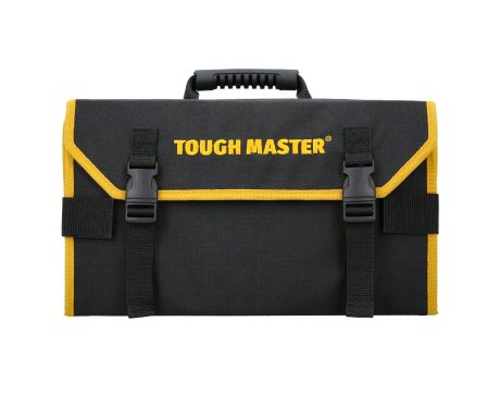 TOUGH MASTER Tool Roll Up Bag with 54 Pockets Multi-Purpose Transformer Bag with Hanging Design | TM-TB0515