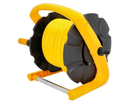 TOUGH MASTER® Hose Pipe Reel wall mounted portable has 20m hose, lightweight