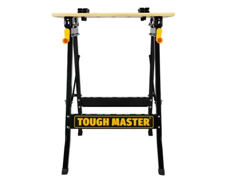 TOUGH MASTER® Workbench Work Table Portable Folding Heavy Duty with 4 Swivel Pegs (TM-WB100B)