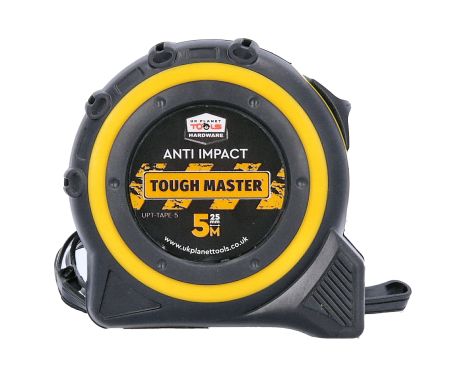 TOUGH MASTER 5m Tape Measure anti impact metric / imperial 