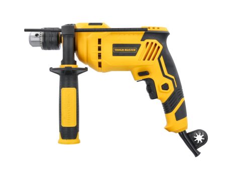 TOUGH MASTER Impact Drill Corded 230V Hammer Drill with Variable Speed - 650 Watts (TM-ID700E)