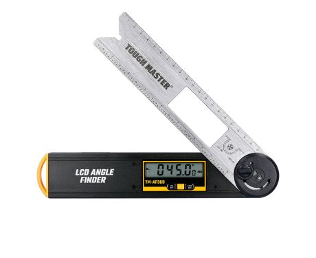 TOUGH MASTER® 3-in-1 Digital Angle Finder Spirit Level Angle Measurer & 3v battery