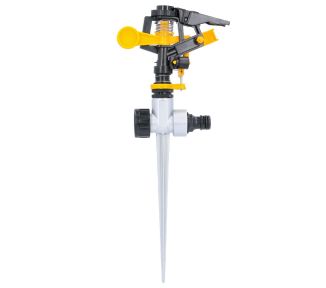 TOUGH MASTER® Impulse Garden Sprinkler with Metal Spike for Garden Lawn Grass 360° 450m²