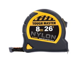 Metal Tape Measure 8m long with Class II Accuracy Magnetised Rust-Proof Hook TM-MT825N