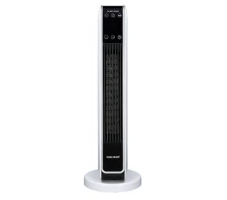TOUGH MASTER® Ceramic Tower Fan Heater Oscillating Tower Heater Remote & Timer 2200W
