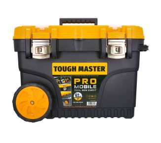 TOUGH MASTER® Tool Box / Tool Chest 24" on wheels with tool tote tray lockable