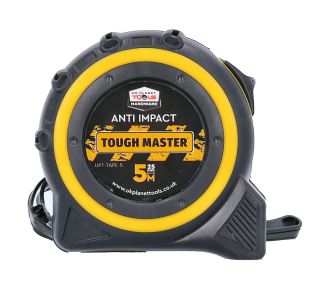 TOUGH MASTER 5m Tape Measure anti impact metric / imperial