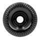 TOUGH MASTER® Wood Grinding Disc Black Steel Grinder Wheel 115mm x 22.2mm (TM-GD115)