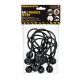 TOUGH MASTER® Bungee Cord Balls Tarp Cord Elastic Ball Ties 10pcs TM-BB1510