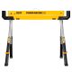 TOUGH MASTER® Ultra Saw Horse Adjustable Heavy Duty Steel Work Bench with 590kg Load Capacity - 1 Piece (TM-SH1U)