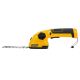 TOUGH MASTER® Hedge Trimmer & Grass Shears Cordless 2 in 1 with Interchangeable Blades & Rechargeable 2000mAh Battery - 8 Volts (TM-GST821)