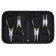 TOUGH MASTER® Circlip Plier Set Internal External Snap Ring Pliers - 4 Pieces (TM-CPS4)