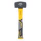 TOUGH MASTER® Club Hammer Heavy Duty Demolition Hammer Long Handled Club Hammer with Fiberglass Shaft - 2.5 Pounds (TM-CH25F)