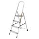 TOUGH MASTER 3 Step Ladder Folding Aluminium with 150kg Max Load, EN131 Safety Standard | ML-404X
