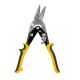 TOUGH MASTER® Aviation Snip Left Cut for Sheet Metal, Aluminium, PVC Pipe - 250 Milimetres (TM-AS10L)