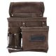 TOUGH MASTER® Suede Leather Tool Pouch 6 Pockets - 1.6-1.8 Millimeters (TM-318SP)