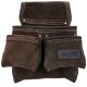 TOUGH MASTER® Suede Leather Tool Pouch 4 Pockets - 1.6-1.8 Millimeters (TM-418SP)