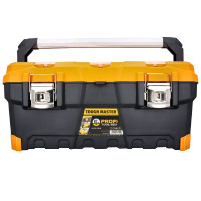 TOUGH MASTER® Tool Box Toolbox 26" plastic lockable with tool tote tray