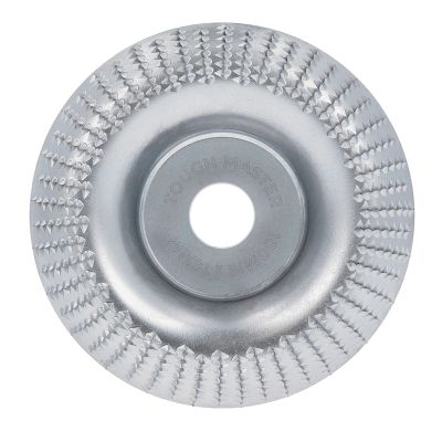 TOUGH MASTER® Wood Grinding Disc Silver Steel Grinder Wheel 100mm x 16mm (TM-GD100)