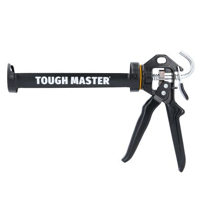 TOUGH MASTER® Caulking Gun Rotating Frame Adhesive Application Gun Sealant Gun with Comfort Grip & 20:1 Thrust Ratio - 310 Millilitres (TM-CG233M)