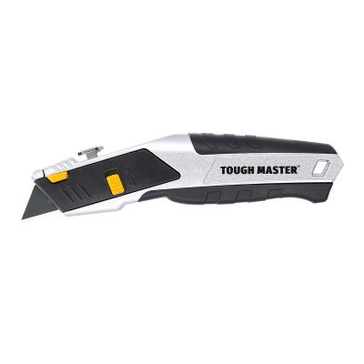 TOUGH MASTER® Utility Knife retractable auto load with 4 blades (TM-UTK194A)