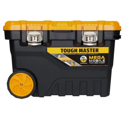 TOUGH MASTER® Tool Box / Tool Chest 28" on wheels with tool tote tray lockable