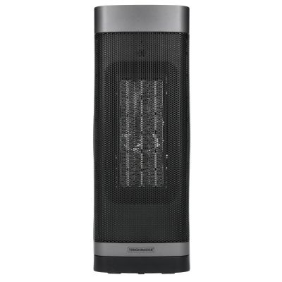 TOUGH MASTER® Table Fan Heater Oscillating Ceramic Heater with 3 Settings, LED, Timer - 2000 Watts (TM-TFH205DR)