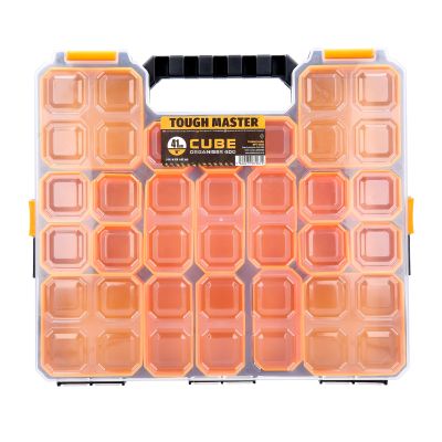 TOUGH MASTER® Small Parts Carry Case / Organizer Light Stackable 21 Compartments