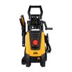 1 x pressure washer
1 x high pressure washer gun,
1 x turbo nozzle,
1 x precision mesh nut filter,
1 x integrated hose reel,
1 x quick connector system,
1 x 6m hose, 1 x auto stop switch,
1 x removable detergent tank. Comes with